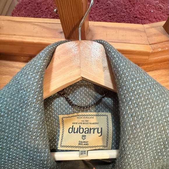 Weavers of Ireland Blackthorn Ladies 3/4 Tweed Coat- Rowan Size L (US 10) - Picture 10 of 11